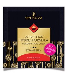 Пробник Sensuva - Ultra-Thick Hybrid Formula Strawberry (6 мл) SO3386 фото