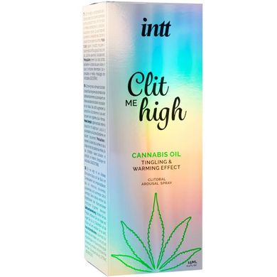 Збуджувальний гель для клітора Intt Clit Me On High Cannabis Oil 15 мл, сильна стимуляція SO8394 фото