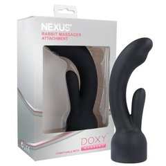 Насадка для вібромасажера Doxy Number 3 - Nexus Rabbit Massager у вигляді вібратора-кролика SO3070 фото