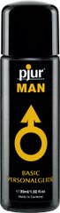 Лубрикант на силіконовій основі pjur MAN Basic personal glide 30 мл із делікатним доглядом за шкірою PJ10720 фото