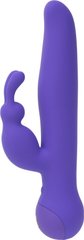 Вібратор-кролик з сенсорним управлінням і ротацією Touch by SWAN - Duo Purple, глибока вібрація SO2729 фото