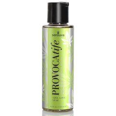 Масажна олія Sensuva: Provocatife Hemp Oil Infused Massage (125 мл) з феромонами і олією конопель SO3213 фото