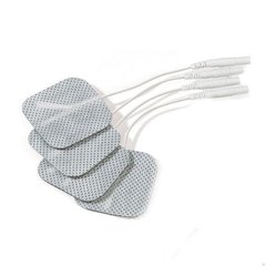 Самоклеючі електроди Mystim (4 шт) для електростимуляції, провідні SO2973 фото
