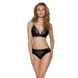 Трусики з широкою гумкою і мереживом Passion PS001 PANTIES black, size L SO4159 фото 3