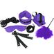 Набір БДСМ Art of Sex - Soft Touch BDSM Set, 9 предметів, Фіолетовий SO6600 фото 3