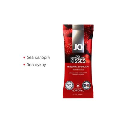Набор лубрикантов Foil Display Box – JO H2O Lubricant – Strawberry – 12 x 10ml подходят для оральног SO6161 фото