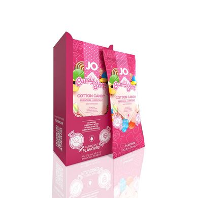 Набір лубрикантів Foil Display Box – JO H2O Lubricant – Cotton Candy – 12 × 10ml SO6162 фото