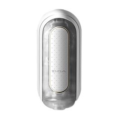 Вібромастурбатор Tenga Flip Zero Electronic Vibration White, змінна інтенсивність, розкладний SO2010 фото
